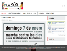 Tablet Screenshot of lacaba.net